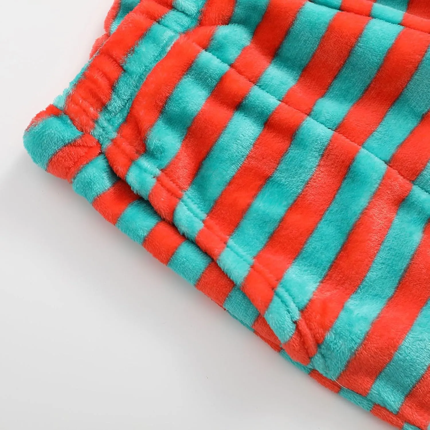 Women's Flannel Sleepwear Pajama Pants Winter Soft Striped Comfortable Home Pants PJ Bottoms with Pocket