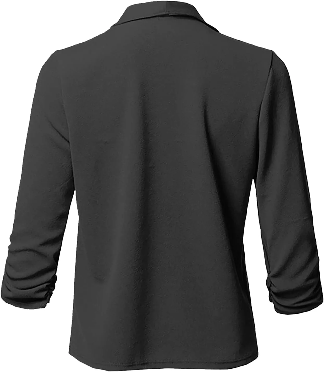 Women's Oversized Blazer Color Solid Open Front Cardigan Long Sleeve Casual Jacket Coat Casual Blazer