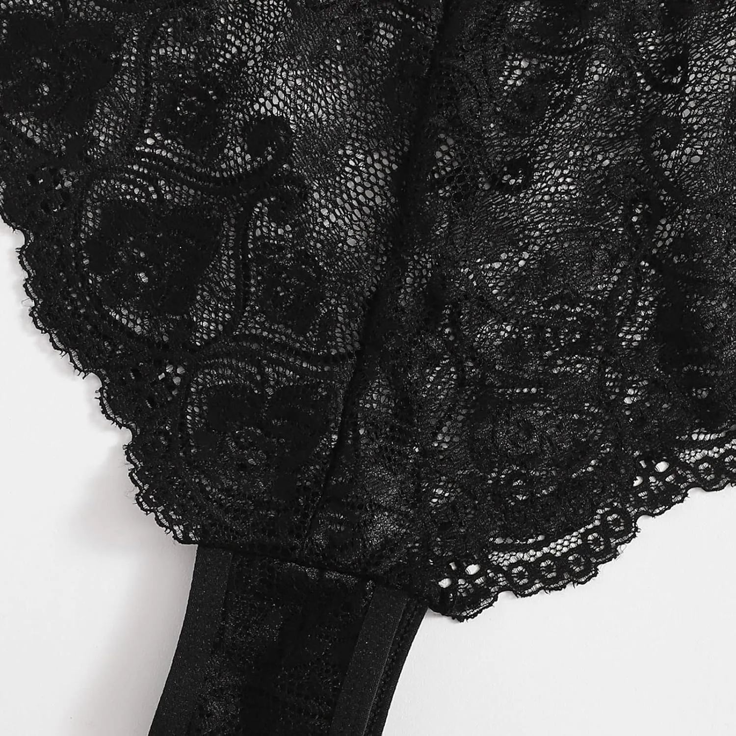 Women's Satin Pajama Set for Sex Naughty 4pcs Floral Lace Trim Cami Lingerie Sleepwear with Robe Sexy Boudoir Nightie Outfits