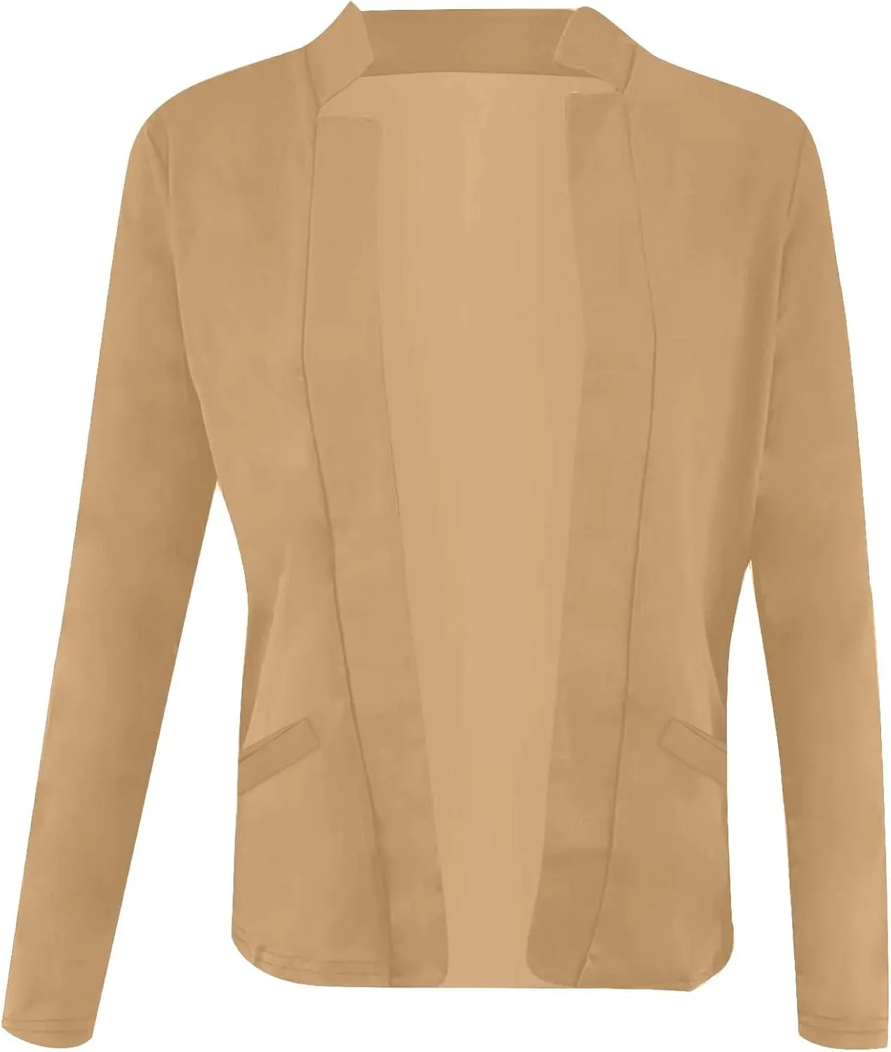 Womens Work Office Blazers 2025 Spring Dressy Casual Long Sleeve Open Front Blazer Cardigans Business Suit Jackets